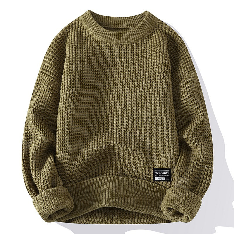 FABIO | CREW NECK KNITTED JUMPER