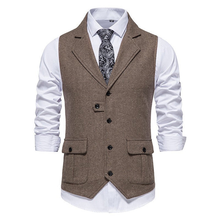 HENRY | MEN’S VINTAGE WOVEN WAISTCOAT