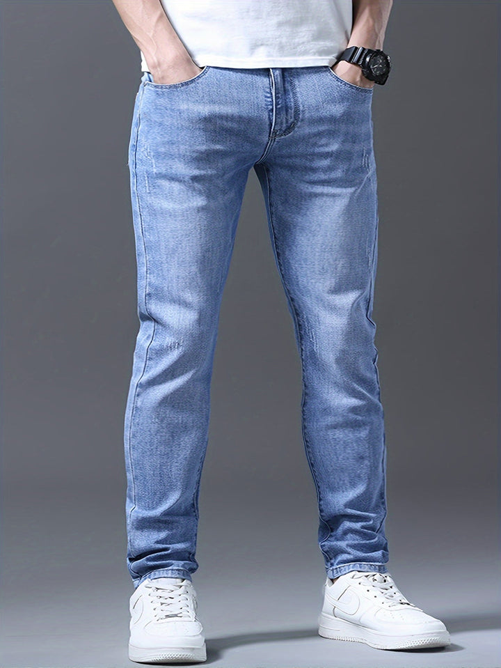 ETHAN | MEN’S SLIM-FIT STRETCH DENIM JEANS