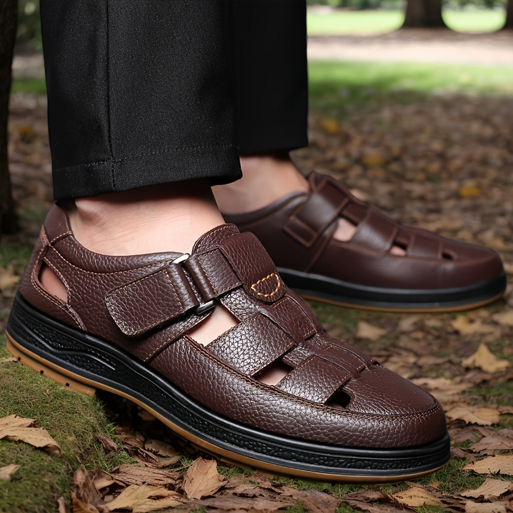 ALEXANDER | MEN’S LEATHER SUMMER SANDALS