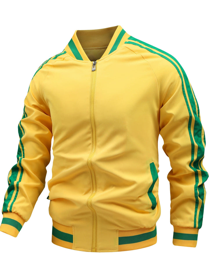 JASON | MEN’S GRAPHIC COLOURBLOCK SPORTS JACKET