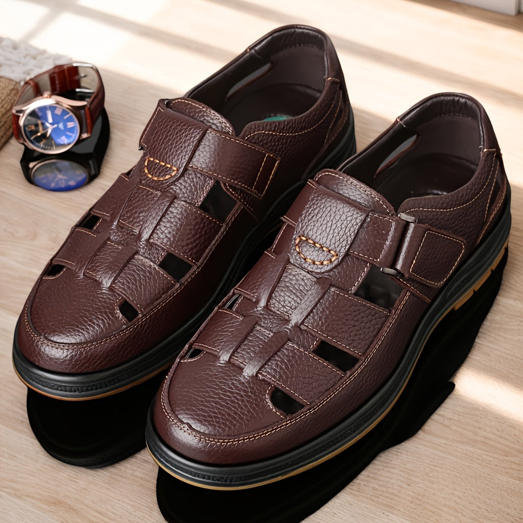 ALEXANDER | MEN’S LEATHER SUMMER SANDALS