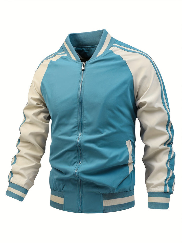 JASON | MEN’S GRAPHIC COLOURBLOCK SPORTS JACKET