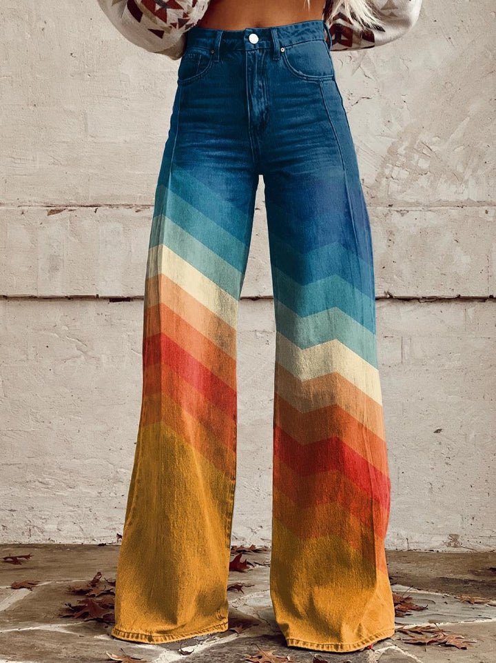ELLA | SPECTRUM FLARED TROUSERS