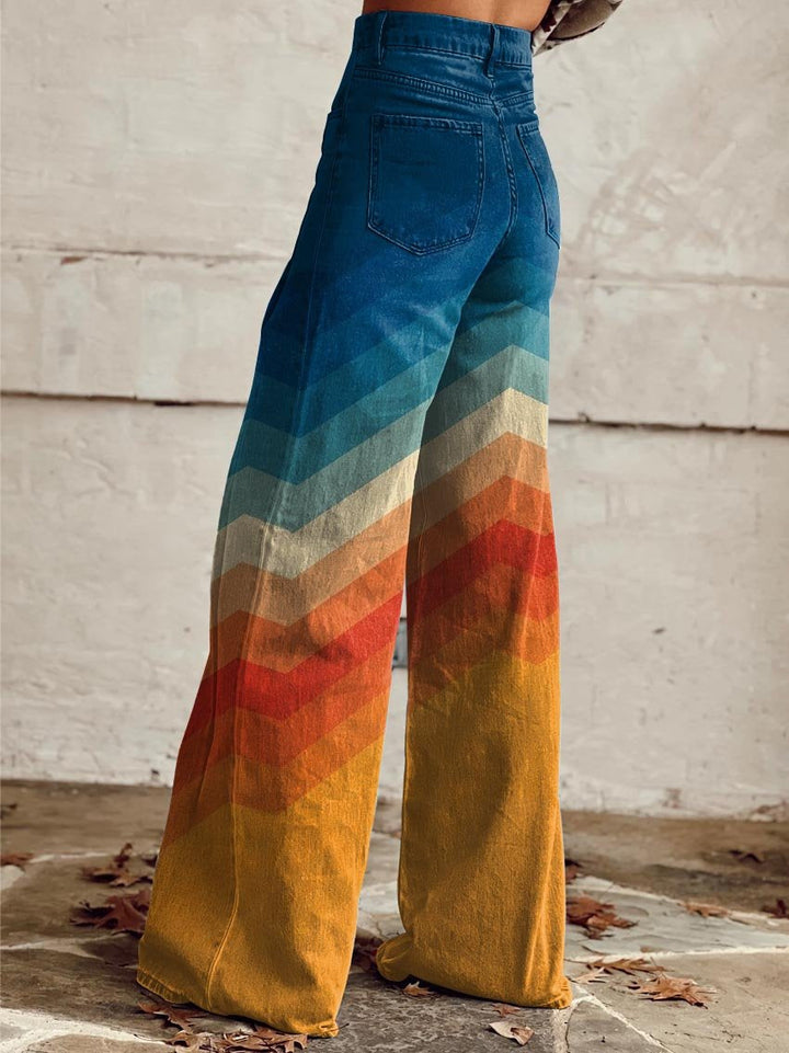 ELLA | SPECTRUM FLARED TROUSERS