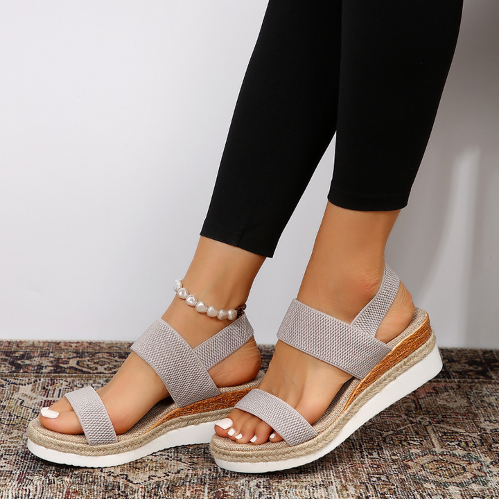 REESE | ORTHOPEDIC PLATFORM SANDALS