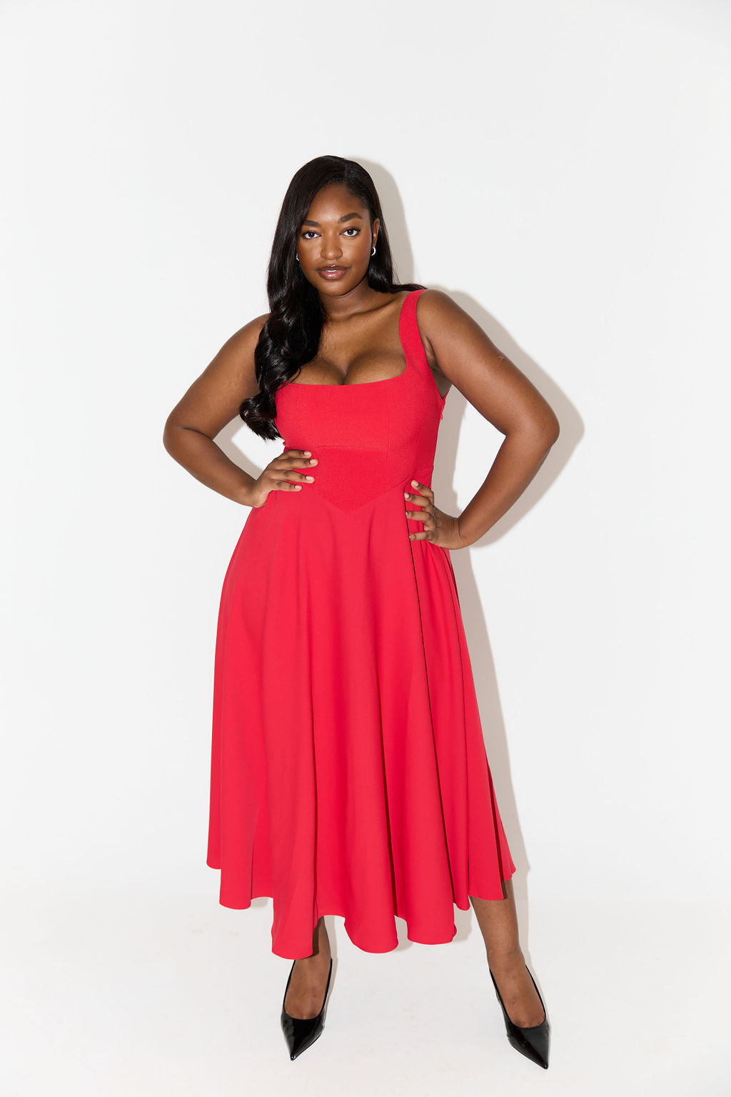DENISE | ELEGANT BODYCON SUMMER MAXI DRESS
