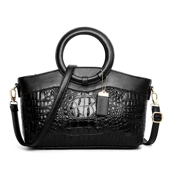 ORLENE | RETRO GRADIENT CROCODILE HANDBAG