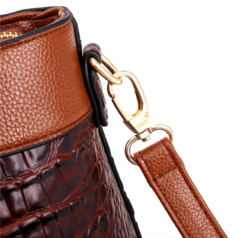 ORLENE | RETRO GRADIENT CROCODILE HANDBAG