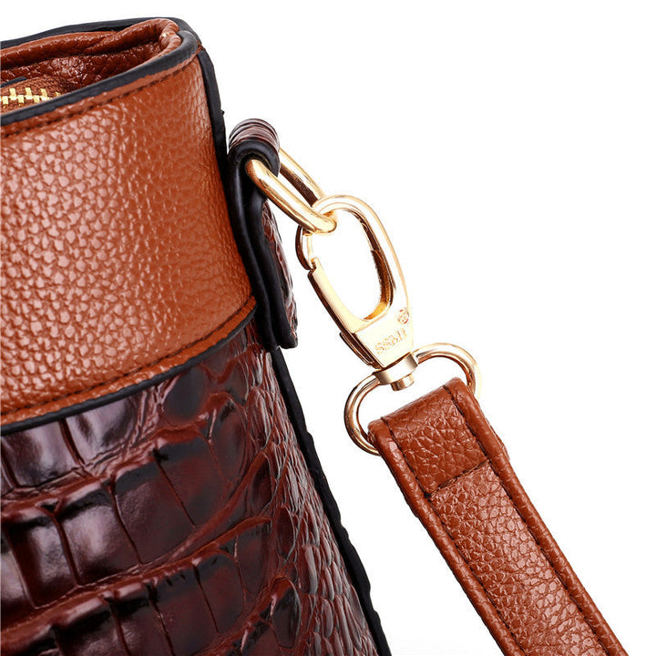 ORLENE | RETRO GRADIENT CROCODILE HANDBAG