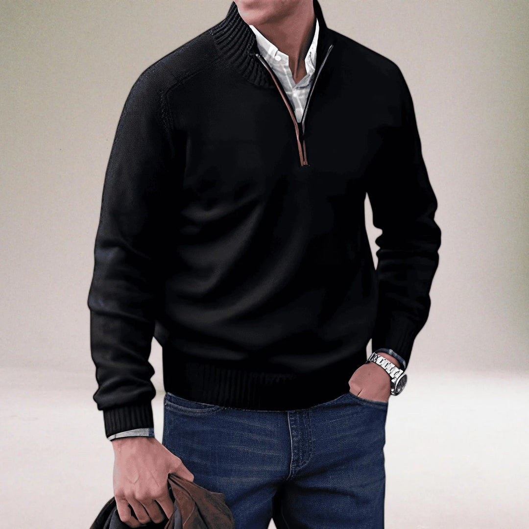 RENZO™ | PULLOVER MEZZO ZIP