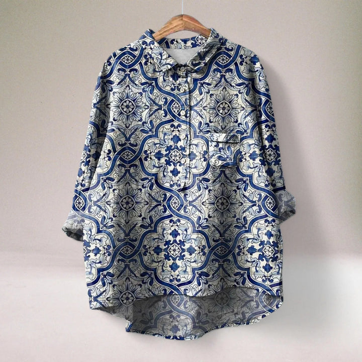 ROSA | FEMININE FLORAL BLOUSE