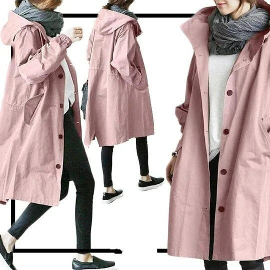 GIA | WATER-RESISTANT ELEGANT TRENCH COAT