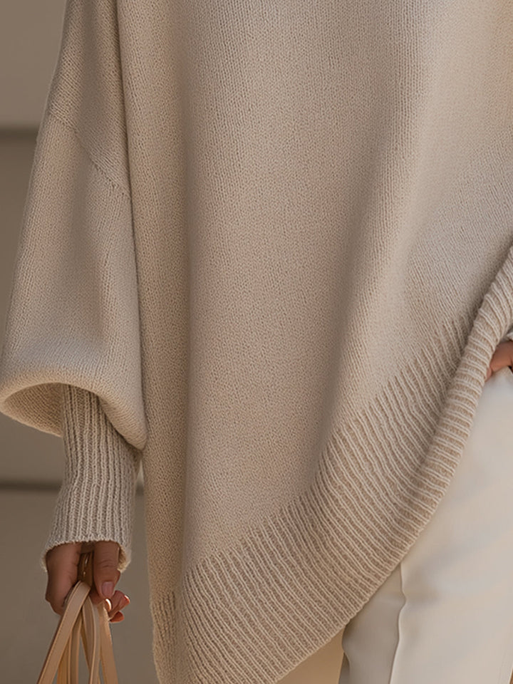 LUISA | OVERSIZED RIBBED SWEATER