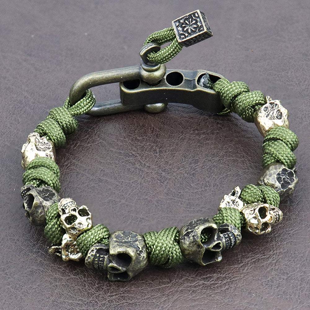 AURA | GOTHIC SKULL BRACELET