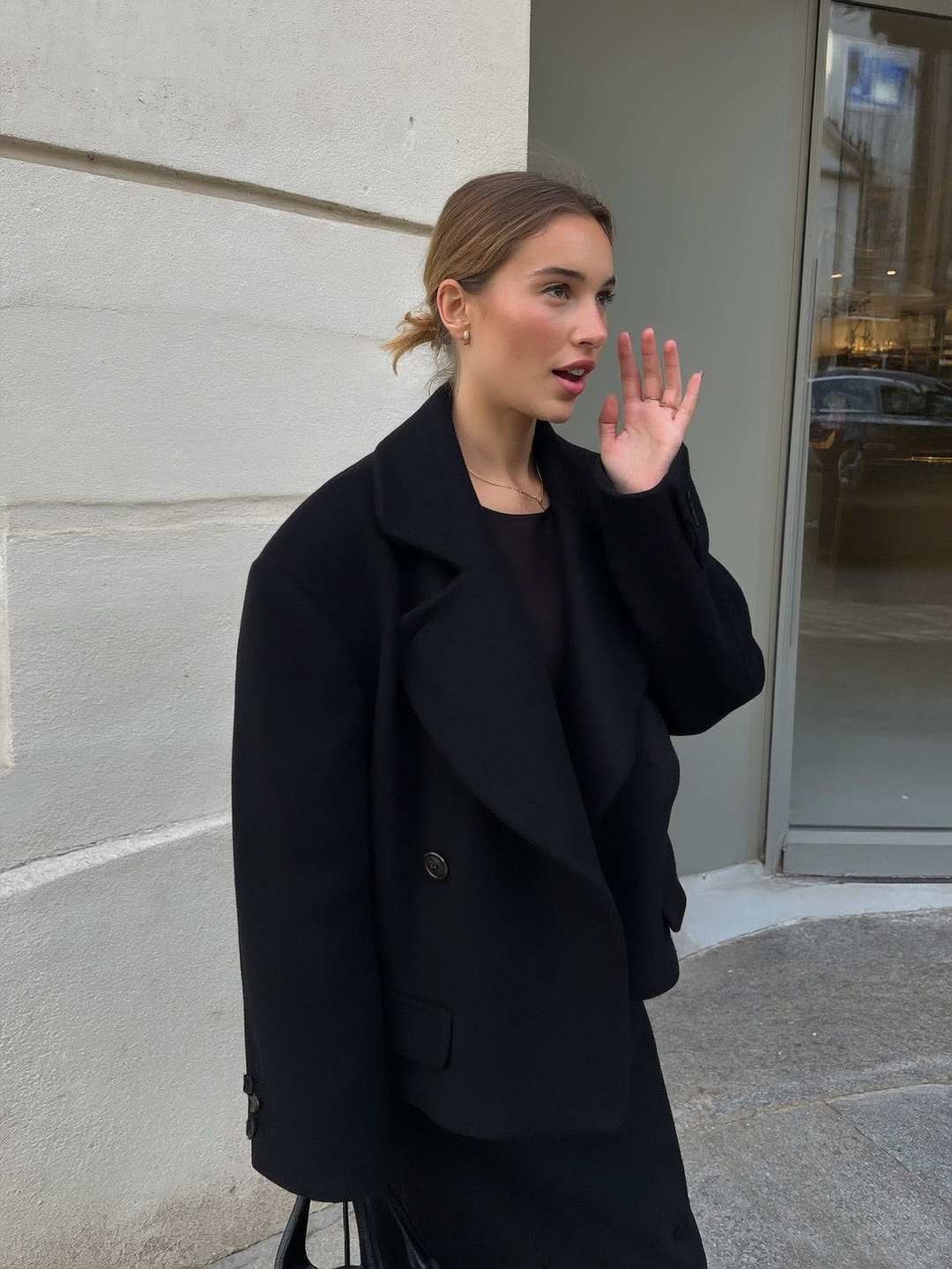 HAZEL | CROPPED TRENCH COAT