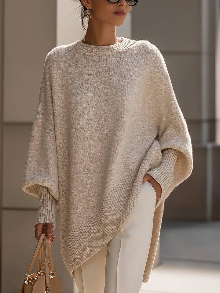LUISA | OVERSIZED RIBBED SWEATER