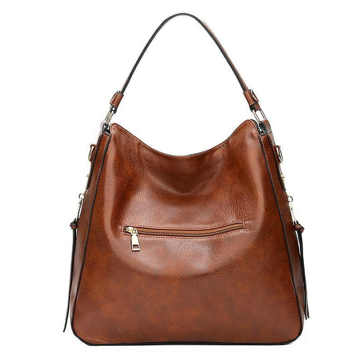 BROOKLY | LUXURY LEATHER HOBO HANDBAG