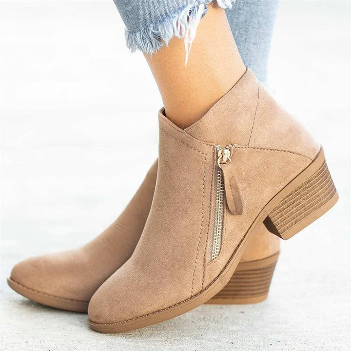 BERNARDINA | LOW-HEEL BOOTS