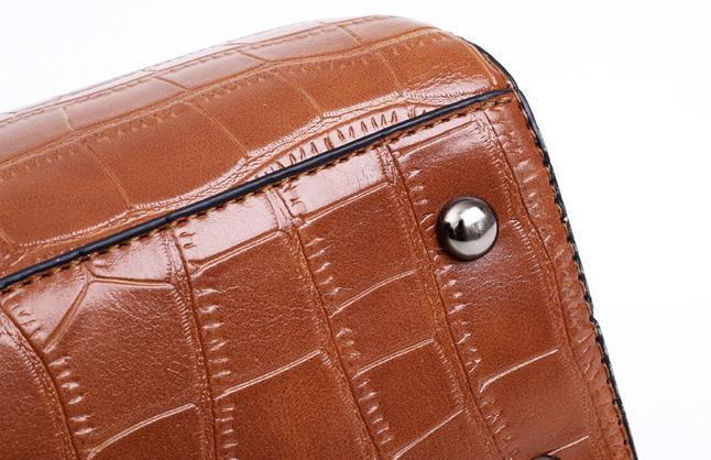 PAULA | 4-PIECE CROCODILE HANDBAG SET