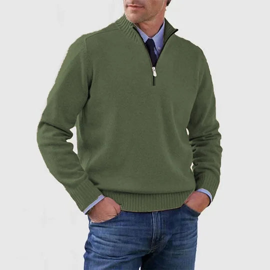EDWARD | HALF-ZIP SWEATER