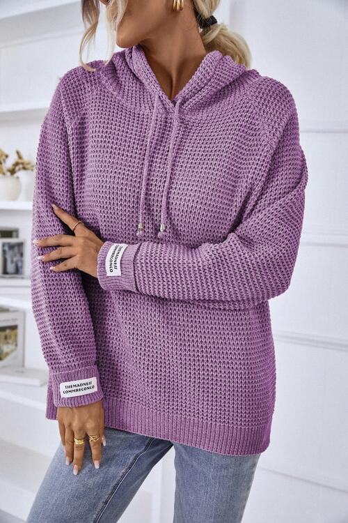 SOFIA | WOMEN’S KNITTED RELAXED-FIT HOODIE