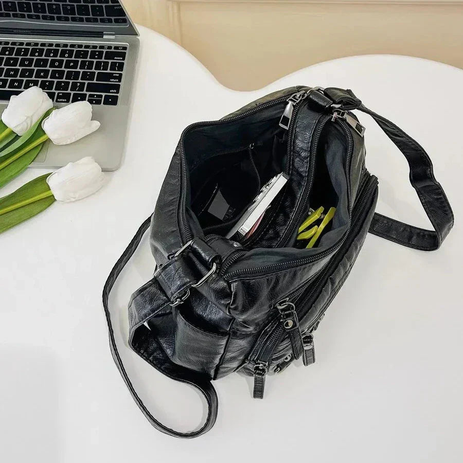 LYNNE | TIMELESS MULTI-LAYER CROSSBODY BAG