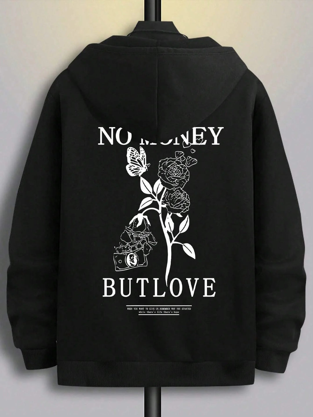 NO MONEY BUT LOVE HOODIE