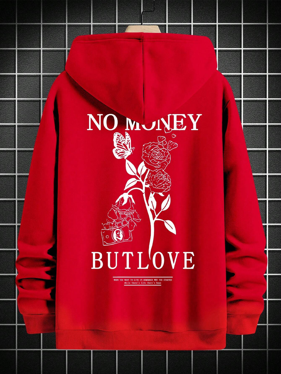 NO MONEY BUT LOVE HOODIE