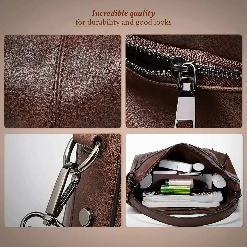 ROCHELLE | LUXURY LEATHER SHOULDER BAG