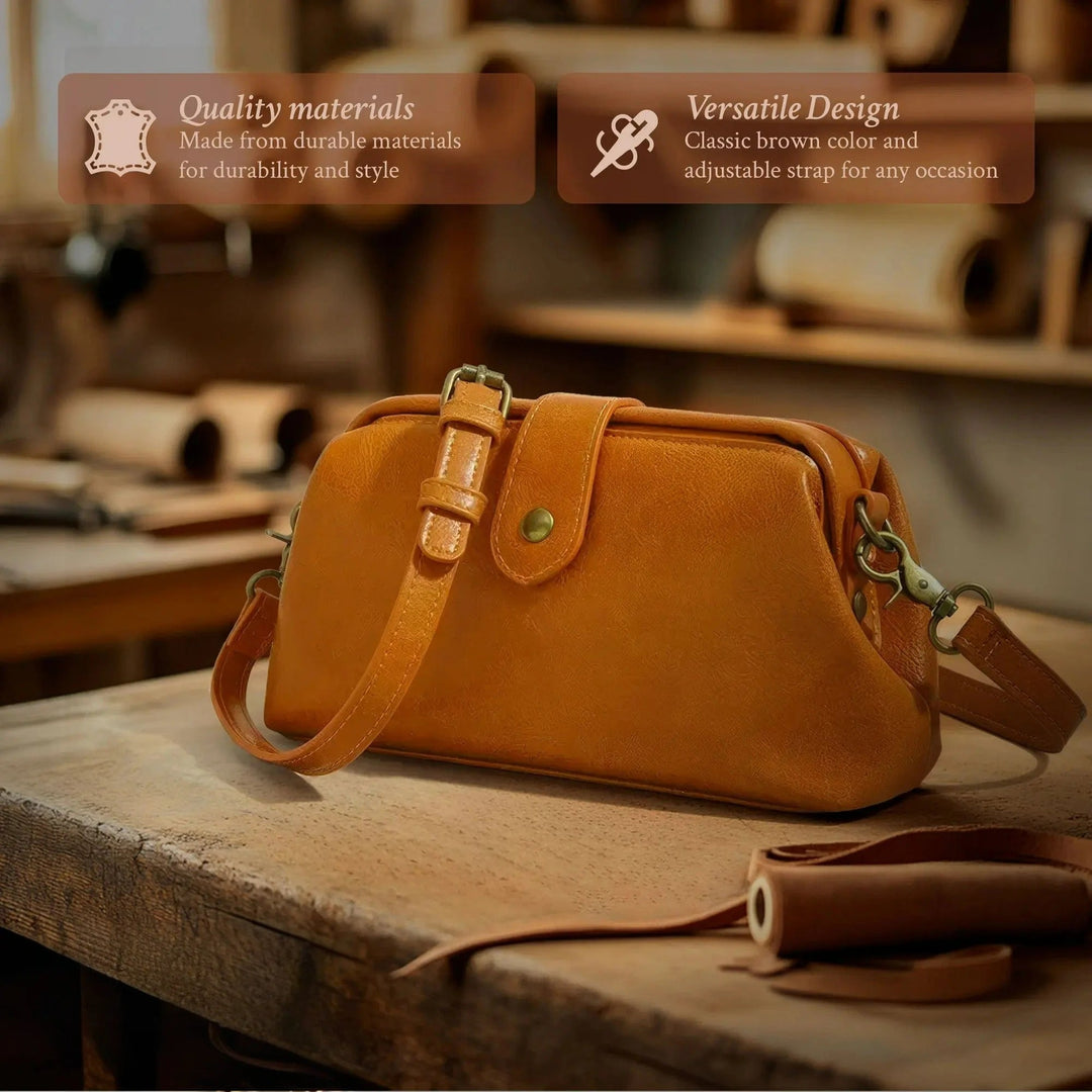 SITTI | VINTAGE-INSPIRED LEATHER CROSSBODY BAG