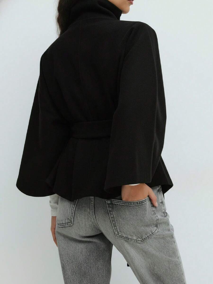 CLARIMOND | HOODED WOOL COAT