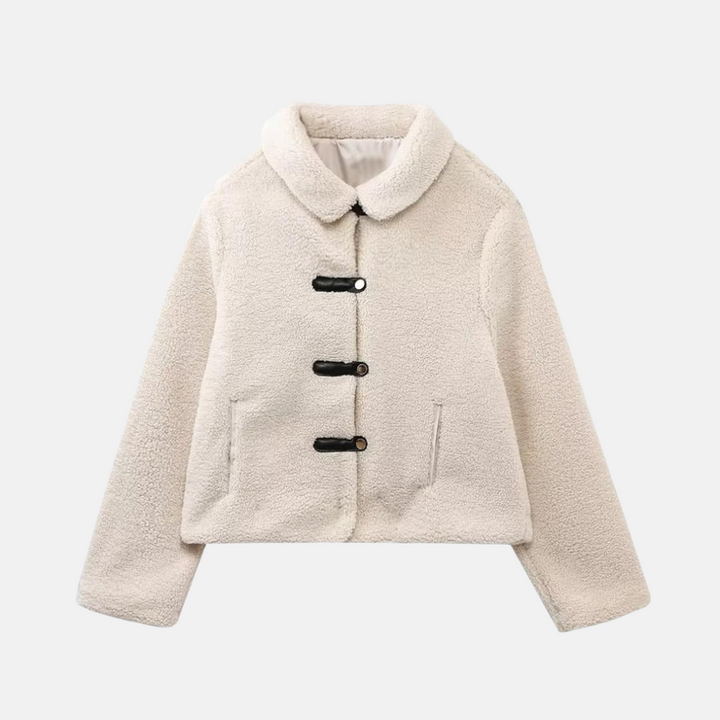 LESLIE | WOMEN’S CROPPED FLEECE JACKET