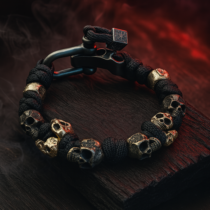 AURA | GOTHIC SKULL BRACELET