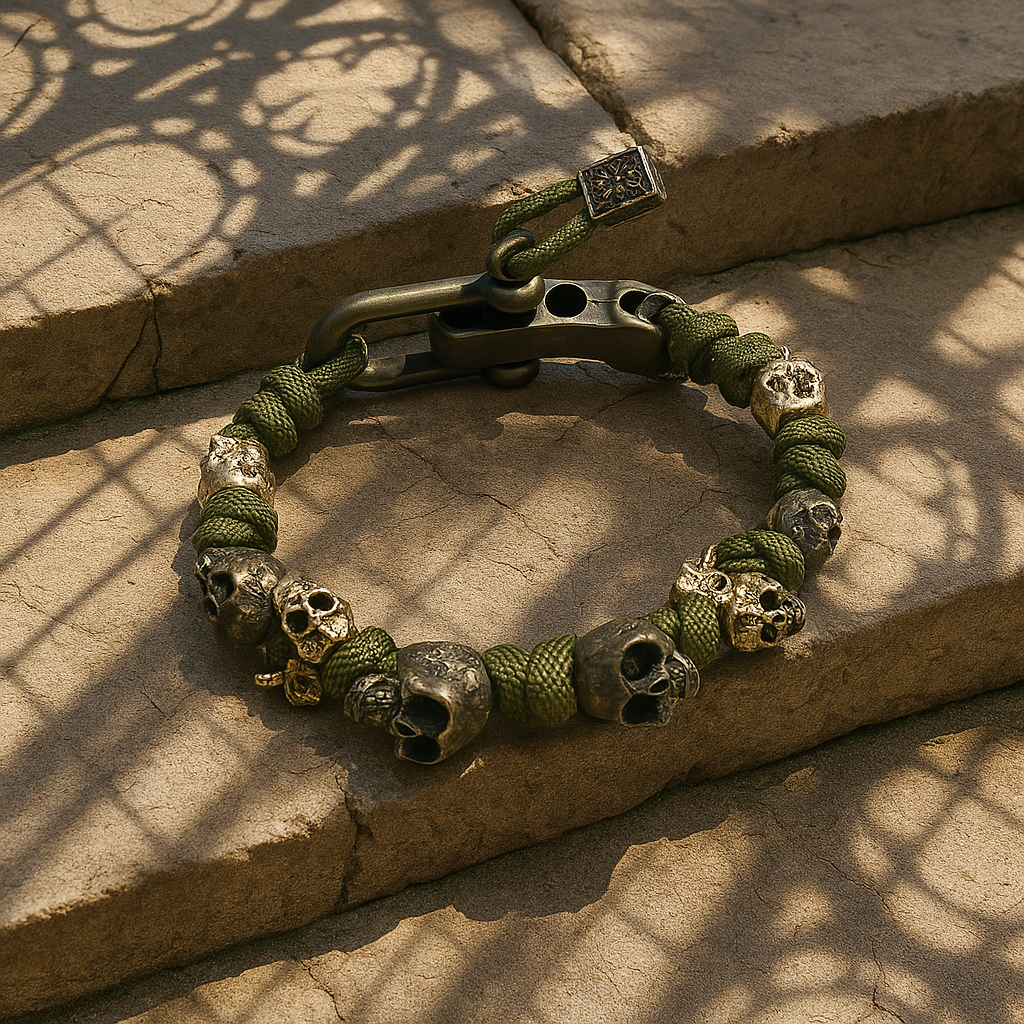 AURA | GOTHIC SKULL BRACELET