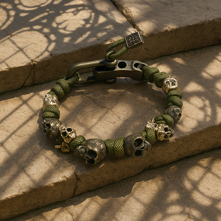 AURA | GOTHIC SKULL BRACELET