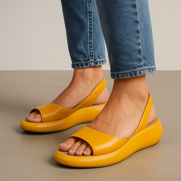 EVIE | MINIMALIST SLINGBACK SANDALS