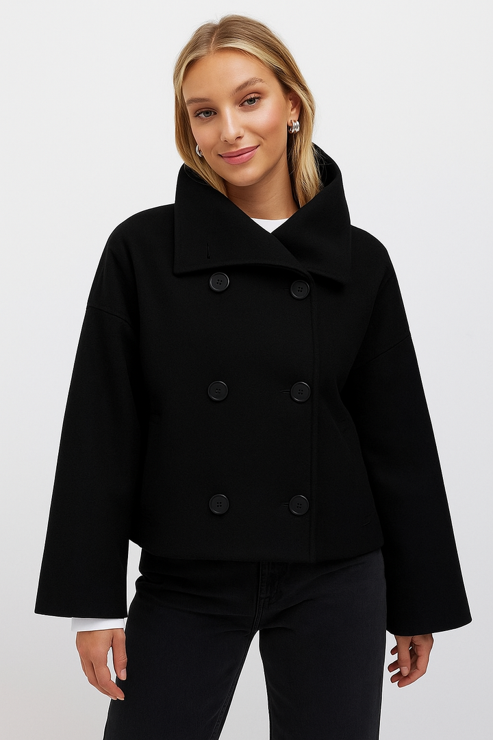 HAZEL | CROPPED TRENCH COAT