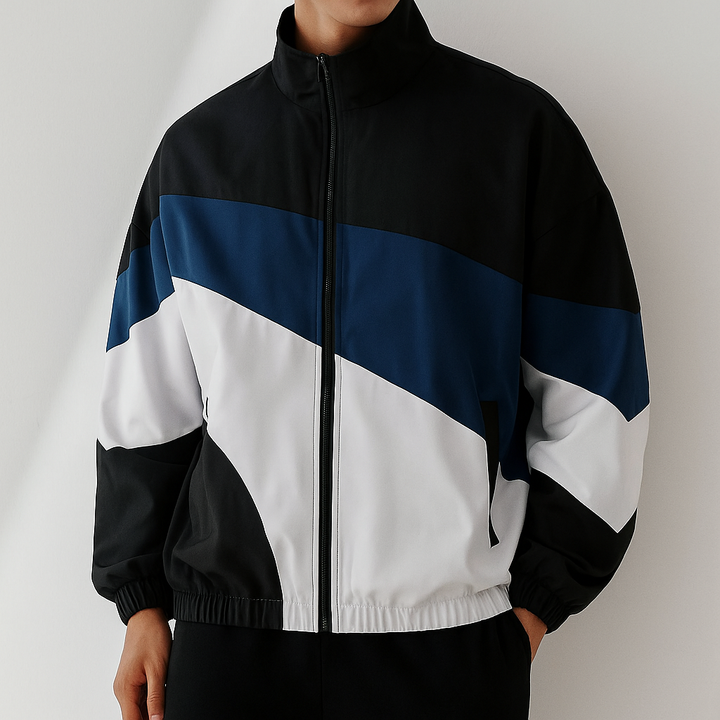 XAVIER | MEN’S COLOUR-BLOCK WINDBREAKER