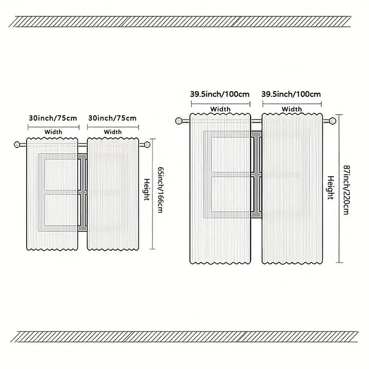 JOLLY | FROSTLINEN CHRISTMAS CURTAINS