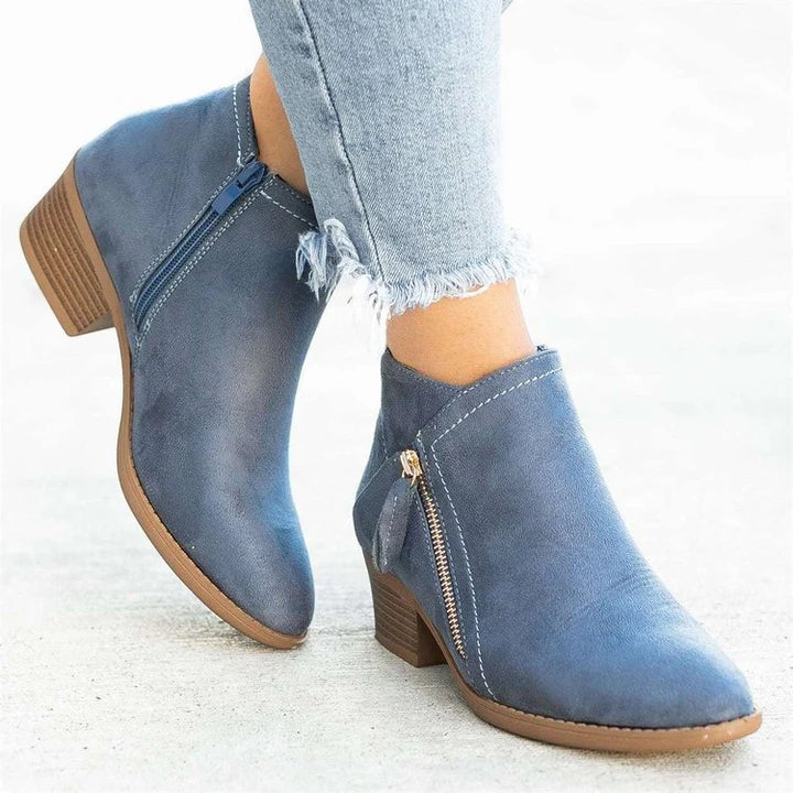 BERNARDINA | LOW-HEEL BOOTS