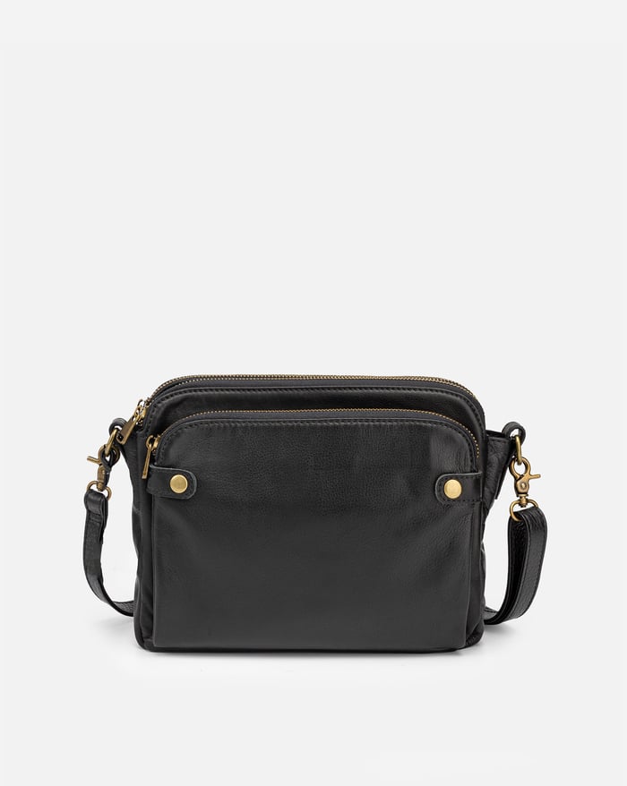 JOLENE | SLEEK THREE-LAYER CROSSBODY BAG