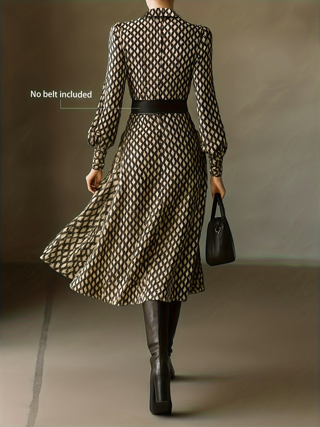 INGRID | ELEGANT EVENING V-NECK DRESS