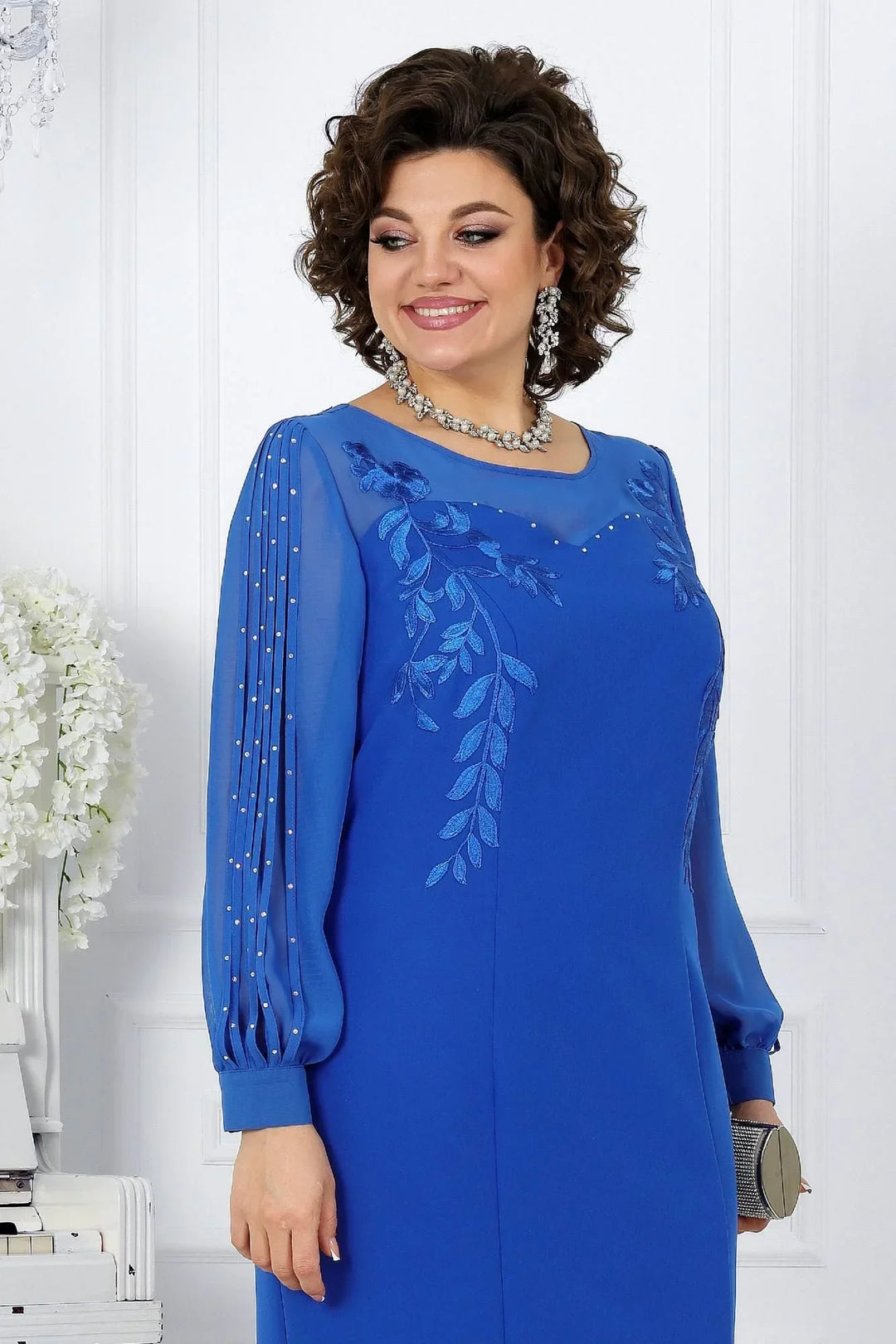 EVELYN | STYLISH EMBROIDERED DRESS