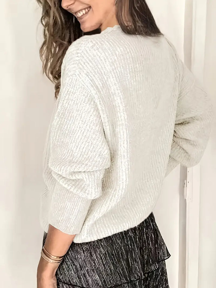 AUDREY | CABLE KNIT SWEATER