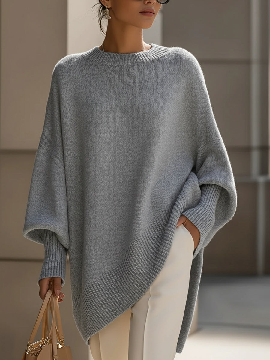 LUISA | OVERSIZED RIBBED SWEATER
