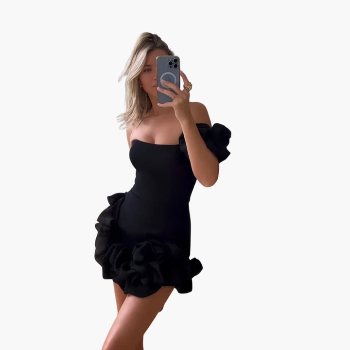 CRIZA | STRUCTURED MINI DRESS