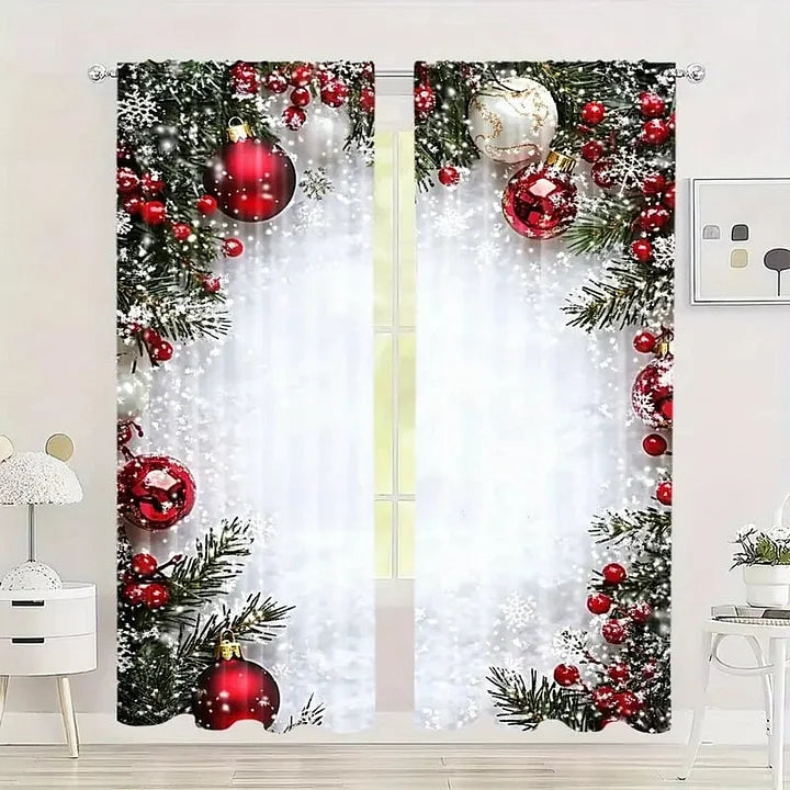 JOLLY | FROSTLINEN CHRISTMAS CURTAINS