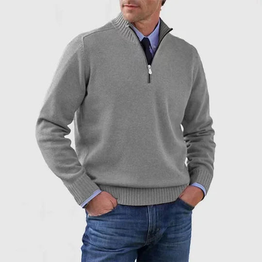 EDWARD | HALF-ZIP SWEATER