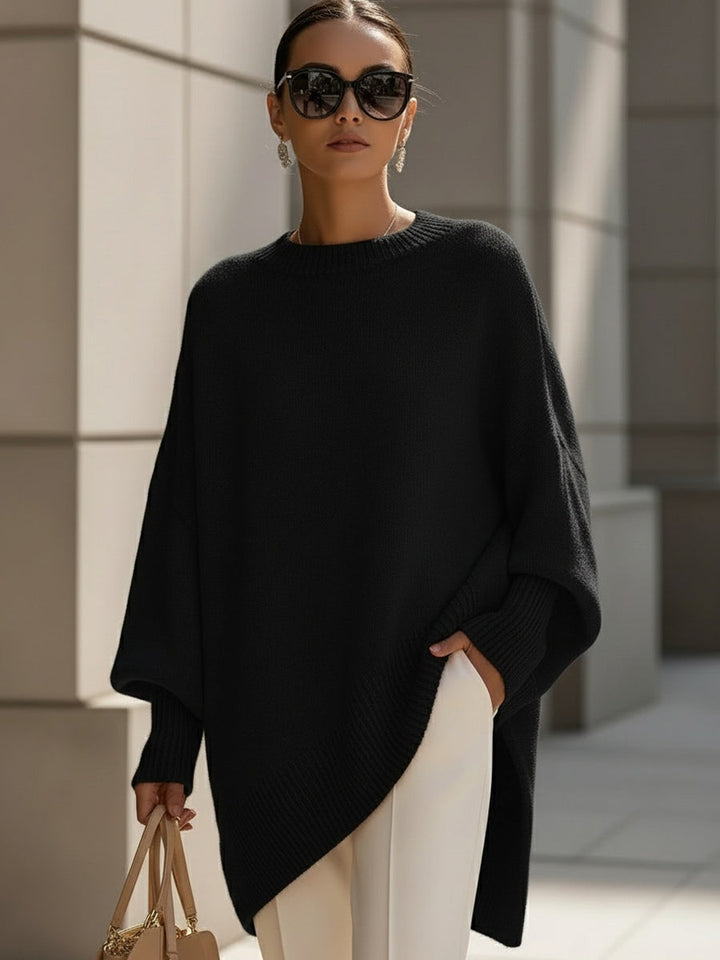 LUISA | OVERSIZED RIBBED SWEATER